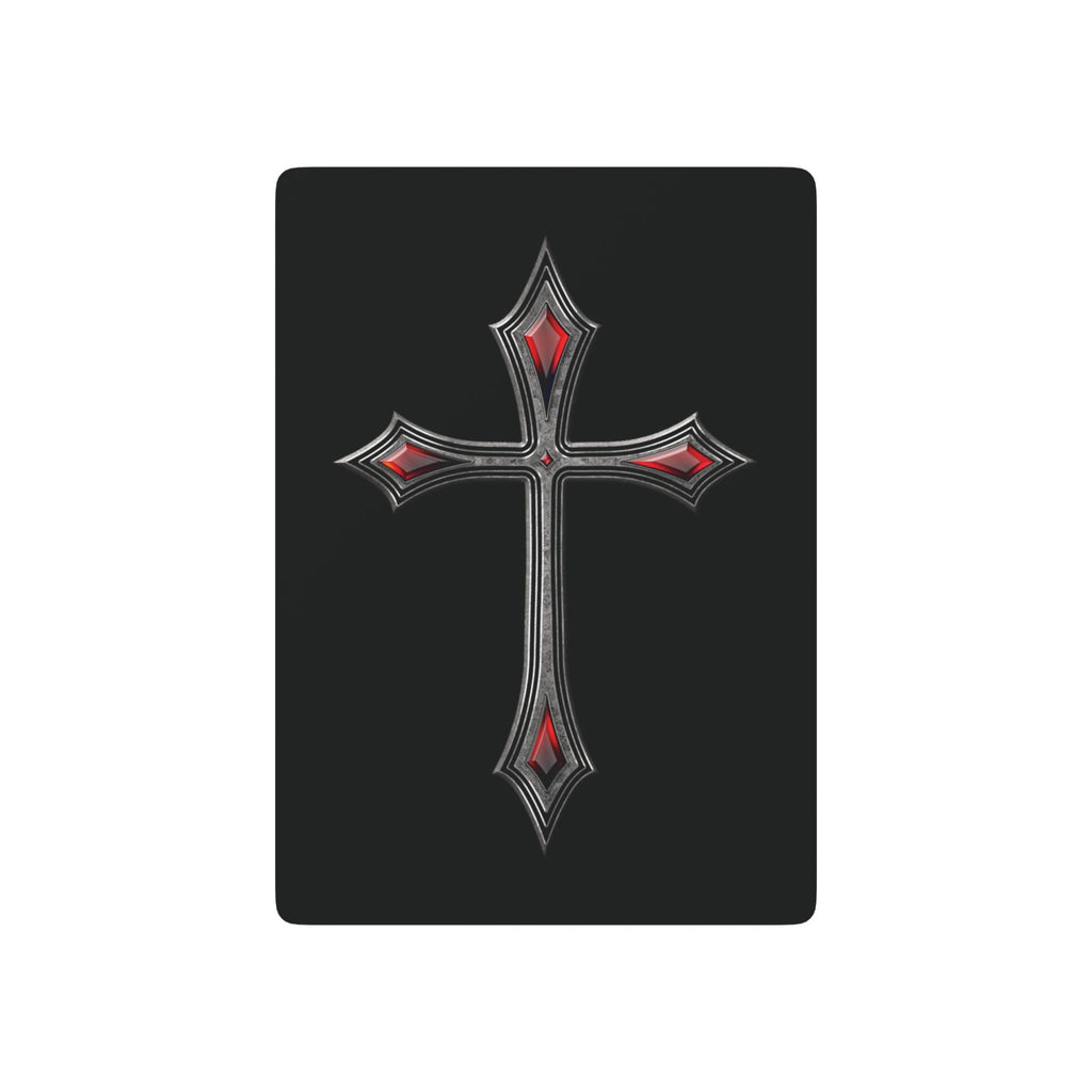 Divine Designed Armor Of God AOG Ruby Cross Playing Cards