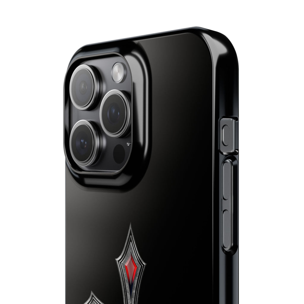 Armor Of God AOG iPhone Slim Phone Case Gothic Red Gem Cross