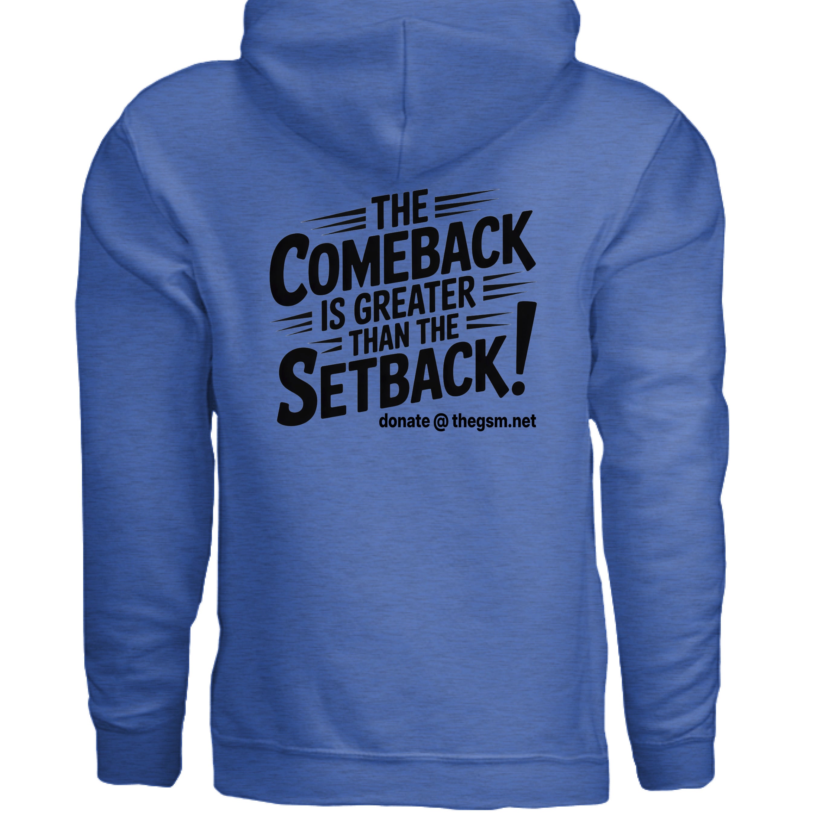 Heather Sport Royal - BACK