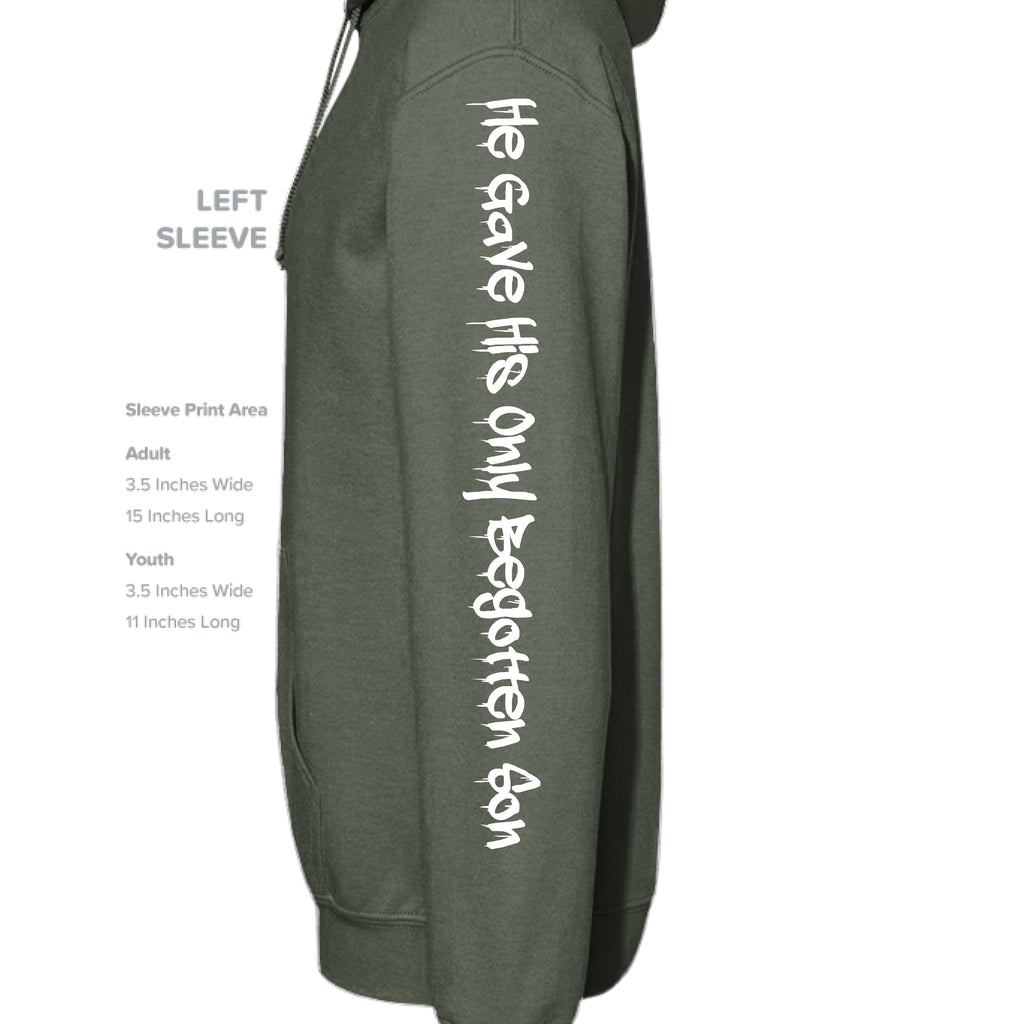 MILITARY GREEN - SLEEVE_LEFT