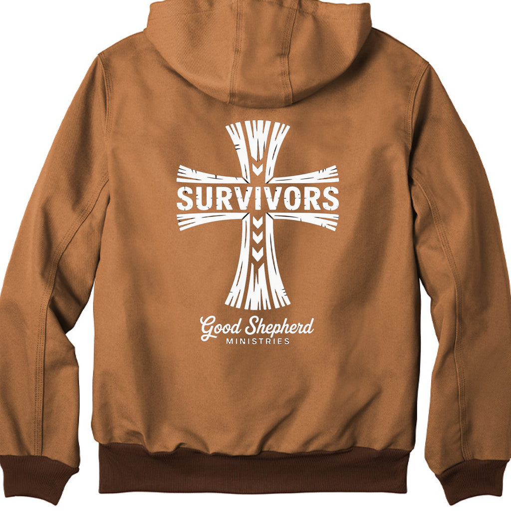 Carhartt Brown - BACK