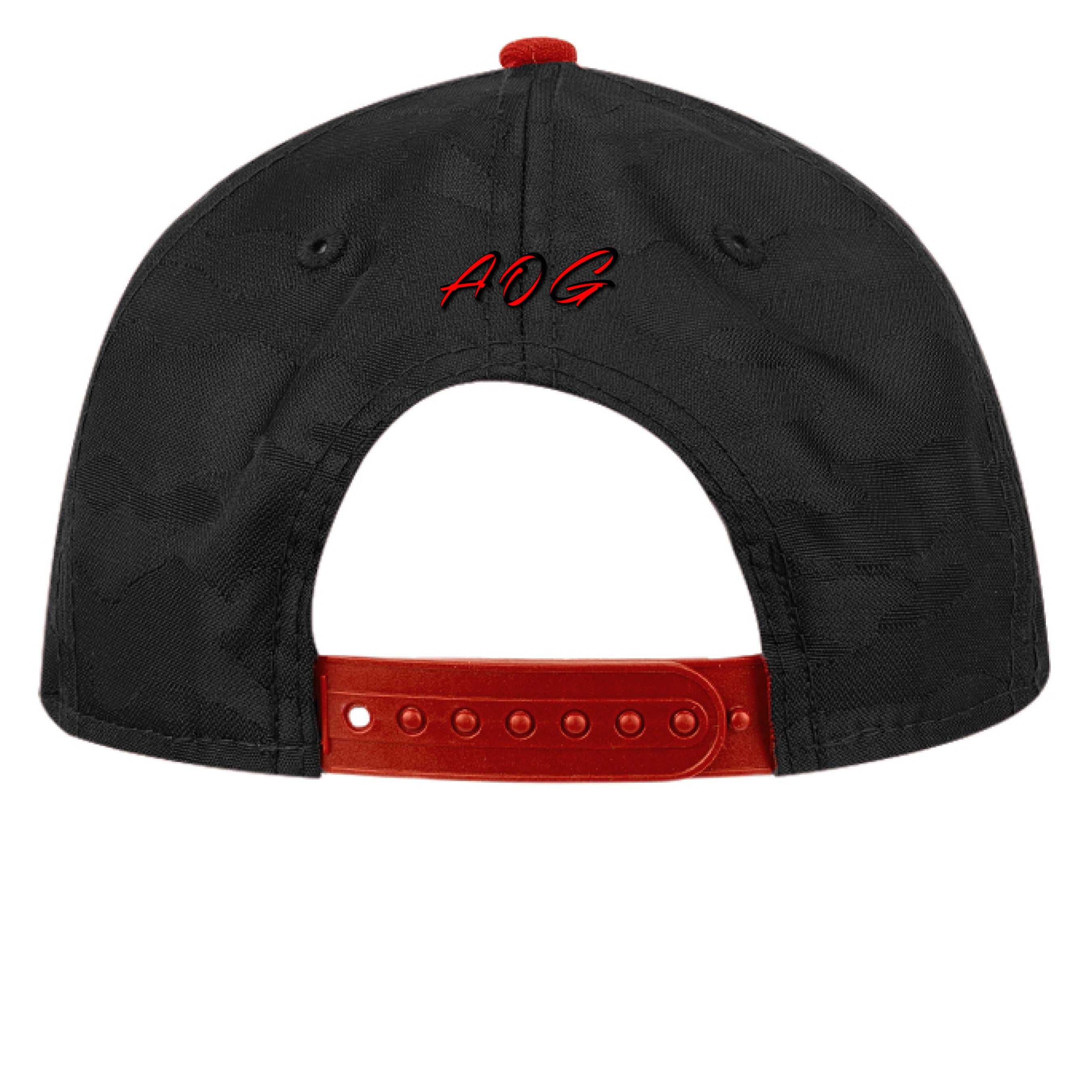 Scarlet/Blk Ca - BACK